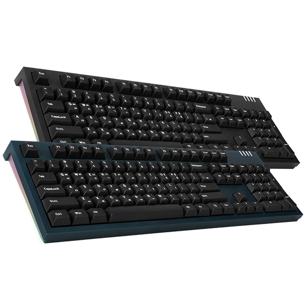 앱코 HACKER K660M 이색사출 PBT 체리 키보드 블랙 (저소음 적축)_이미지