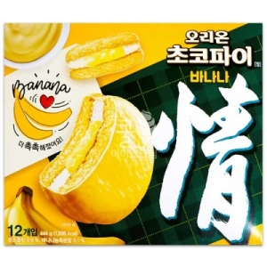 오리온 초코파이 바나나 444g (3개)