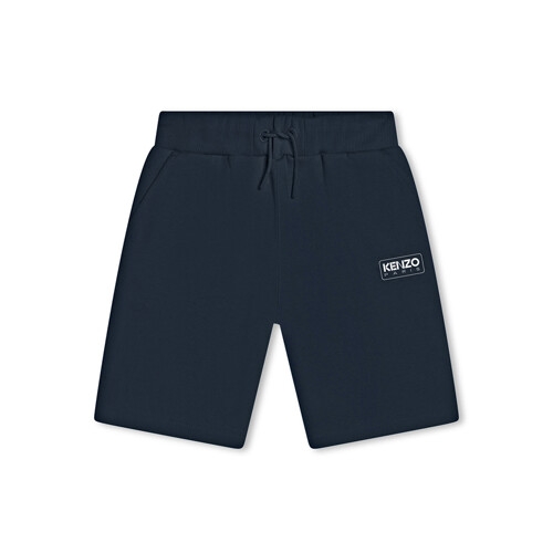 겐조 키즈 로고 버뮤다 숏팬츠 네이비 K60305 84A_이미지
