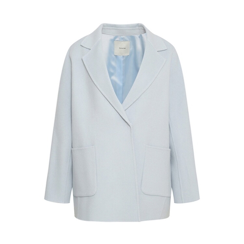 캐리스노트 A라인 행드메이드 숏 자켓 라이트블루 CN3SHC101LL_이미지