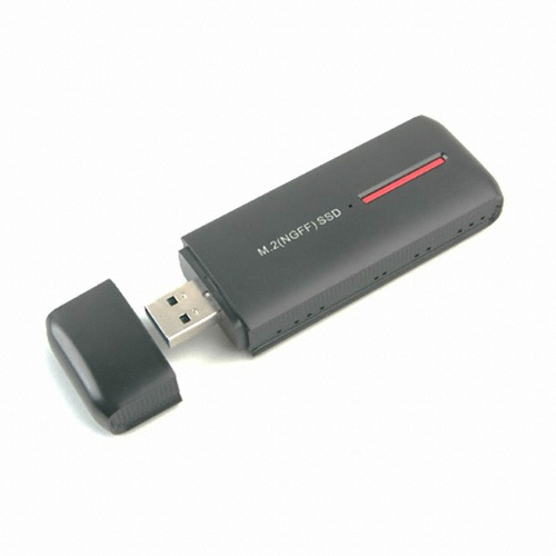 라이트컴 COMS SSD용 USB M.2 외장케이스 (ES346) (SSD미포함)_이미지