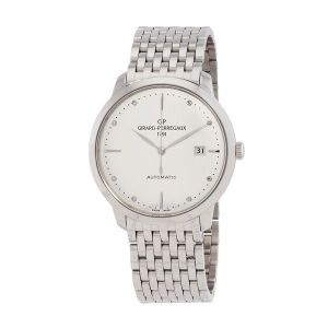 레고 Girard Perregaux 지라르 페리고 49555-11-1A1-11A 페 1966 자동 실버 다이얼