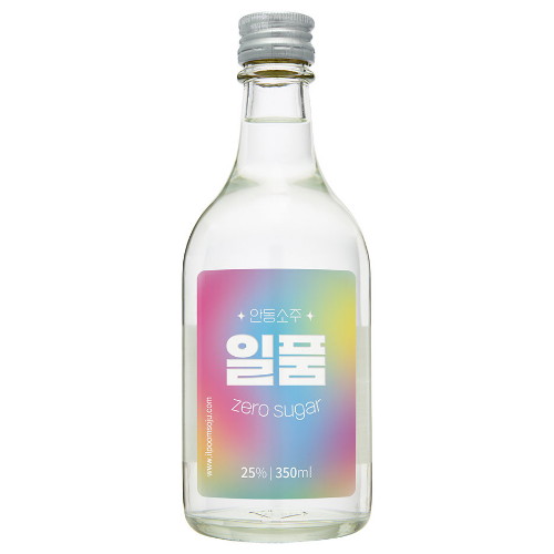 안동소주일품 일품 제로슈거 350ml (25도) (1개)