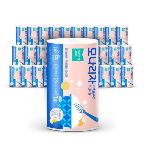  모나리자 퍼펙트쿠션 키친타월 70매 [30팩]
