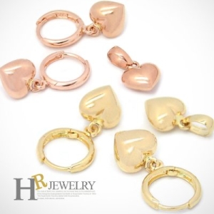 호림쥬얼리 14K HR 14K 뷰티 9mm 통통하트 세트 택일 +체인  HGS014-4_이미지