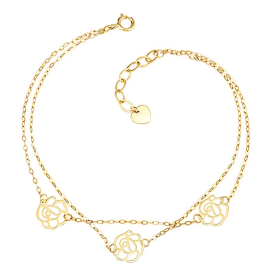 골드앤 14K 로더로즈 팔찌_이미지