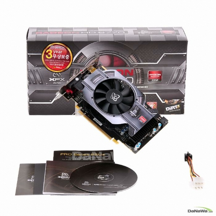 XFX 라데온 HD 6770 D5 1GB 디지탈그린텍_이미지