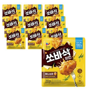 목우촌 쏘바삭 치킨 허니소이 300g (10개)_이미지