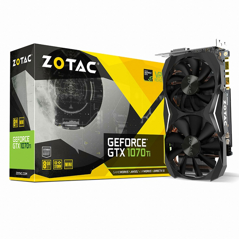 ジャンク ZOTAC GTX 1070 8G 動作確認済み ① ZOTAC GeForce® GTX 1070 AMP Core Edition | ZOTAC
