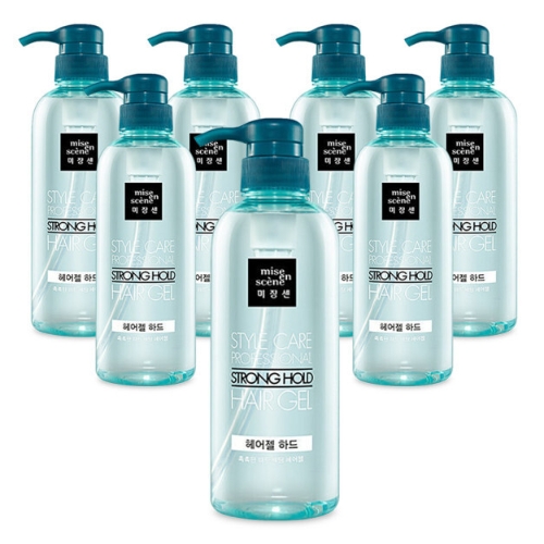 미쟝센 스타일 케어 스트롱 홀드 헤어젤 하드 500ml (7개)_이미지