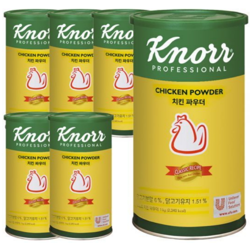 크노르 치킨 파우더 1kg (6개)_이미지