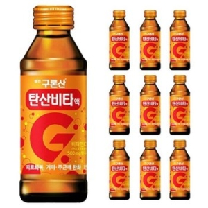 해태음료 영진 구론산 탄산비타 액 150ml (10개)_이미지