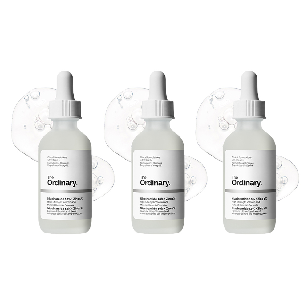 디오디너리 나이아신아마이드 10% + 징크 1% 60ml (3개)