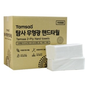 쿠팡 탐사 무형광 핸드타월(1,500매)