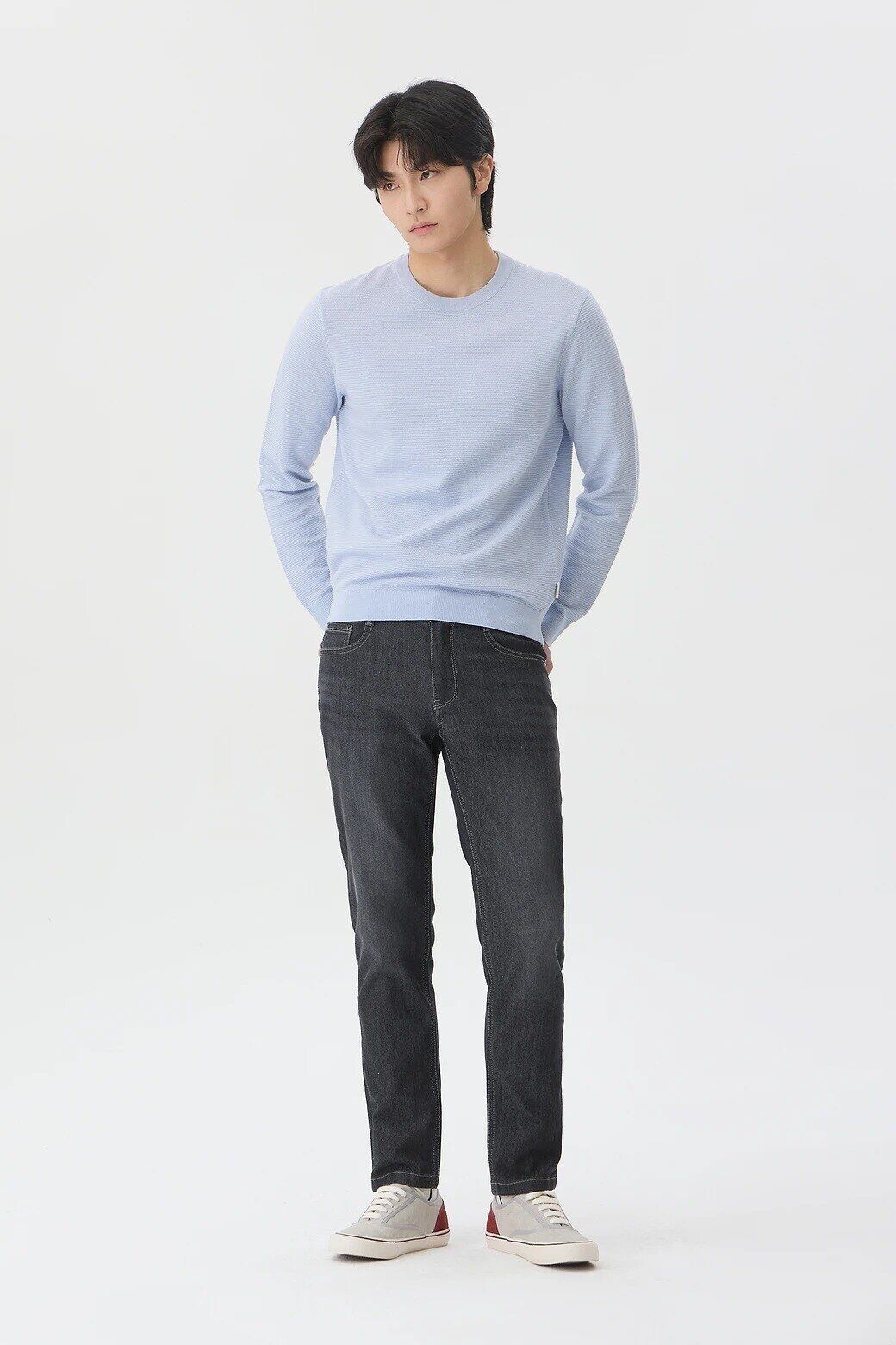 슬렌더핏 그레이 데님 BRPDM26671GYD