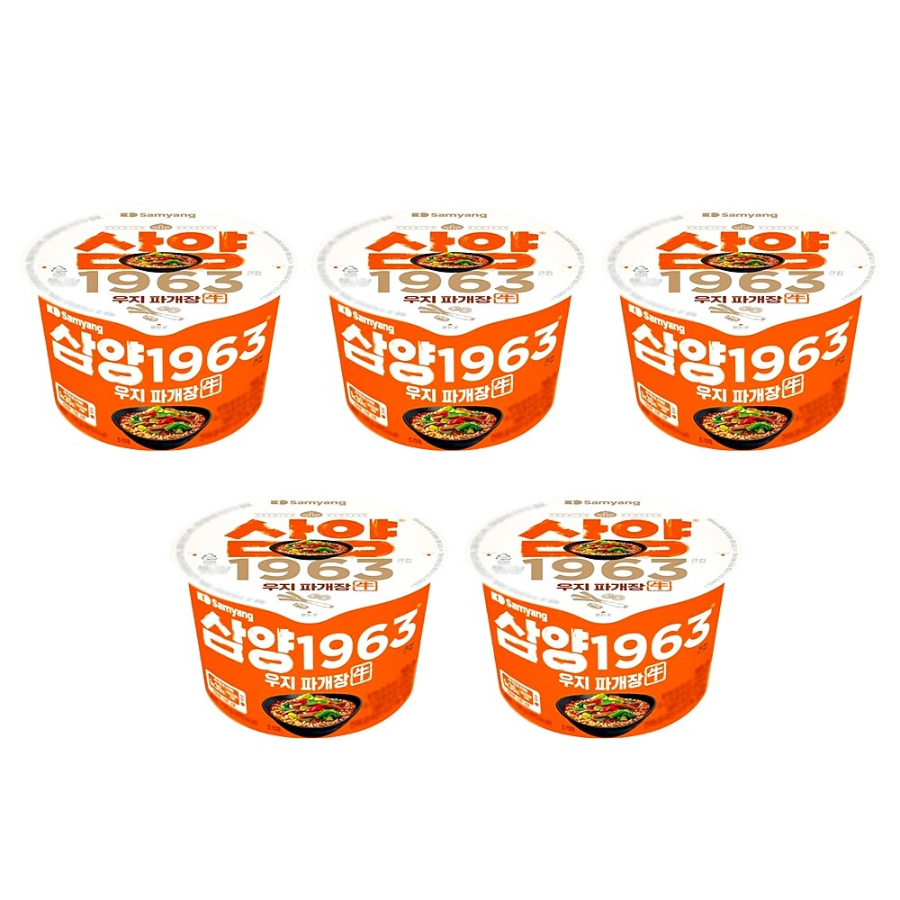 삼양식품 삼양 1963 큰컵 우지 파개장 115g (5개)_이미지