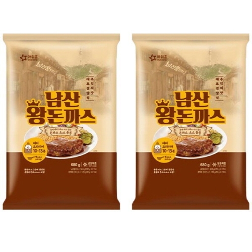 아워홈 남산왕돈까스 680g (2개)_이미지
