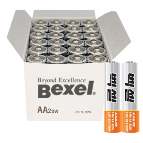 벡셀 한글 알카라인 AA (벌크)