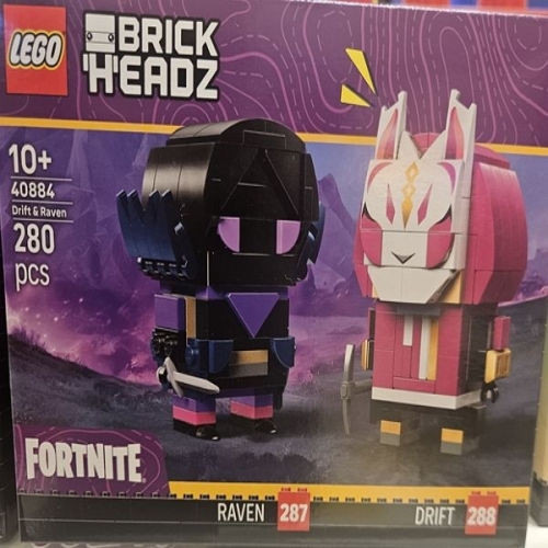 레고 드리프트와 레이븐 피겨 (40884)