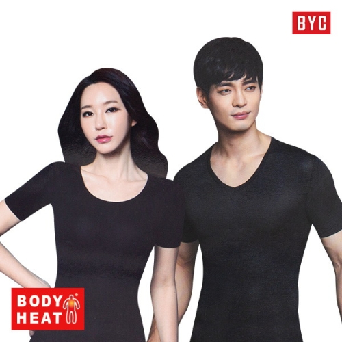 BYC 남성 여성 보디히트 반팔 티셔츠_P024866923 (1매)_이미지