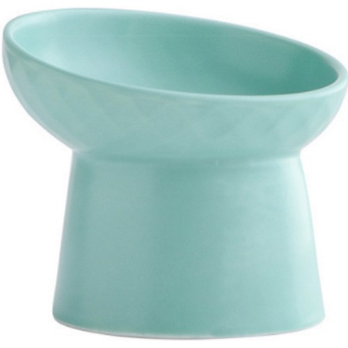 요기쏘 강아지 고양이 세라믹 식기 1구 그린