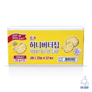 해태 허니버터칩 미니 33g 12입