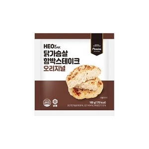 허닭 닭가슴살 함박스테이크 오리지널 100g (2개)