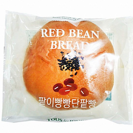 CJ푸드빌 뚜레쥬르 팥이 빵빵 단팥빵 86g (7개)_이미지