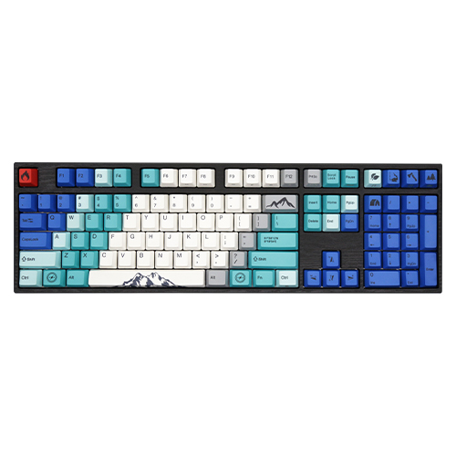 VARMILO MA108M SUMMIT PBT 염료승화 영문 (로즈축)_이미지