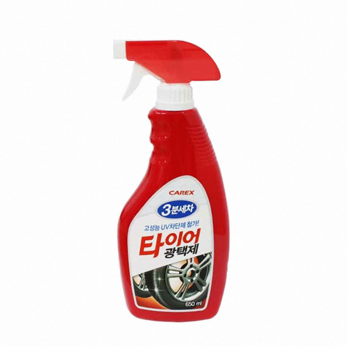 카렉스 3분세차 타이어 광택제 650ml (2개)