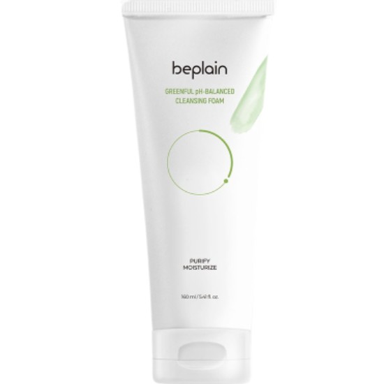 비플레인 녹두 약산성 클렌징폼 160ml (2개)