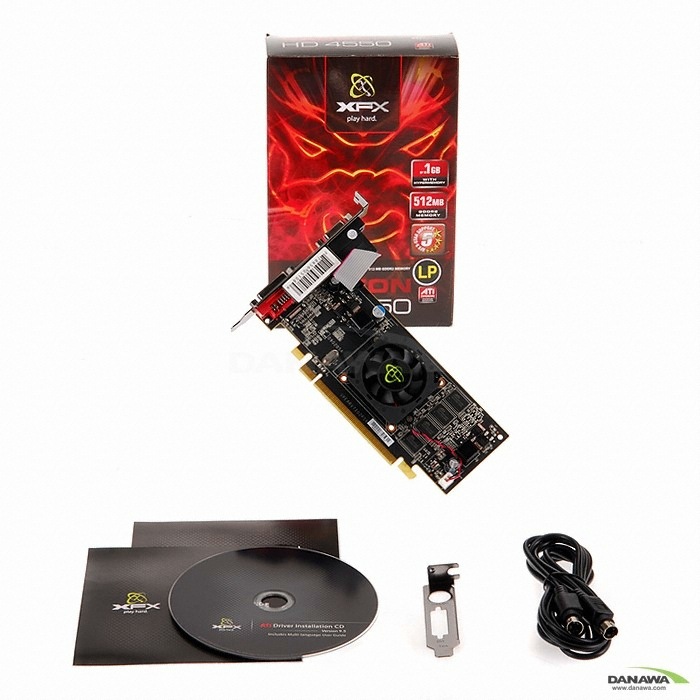 XFX 라데온 HD 4550 D2 512MB LP_이미지