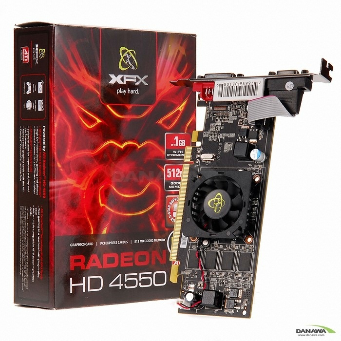 XFX 라데온 HD 4550 D2 512MB LP_이미지
