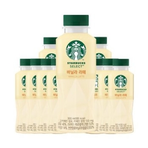 스타벅스 셀렉트 바닐라 라떼 300ml (10개)_이미지