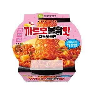 이가자연면 까르보불닭맛 치즈볶음면 176g (5개)_이미지