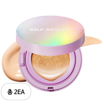 셀프뷰티 유니콘 오로라 광채 쿠션 15g (본품2개)_이미지