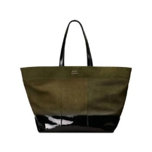 파리스 logo plaque panelled tote bag E24ULL505AL0060 T