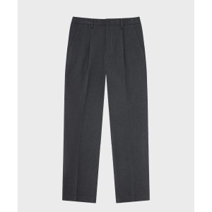 넌블랭크 NONBLANK 와이드 핏 슬랙스_CHARCOAL GREY NC-PW043017-40_이미지