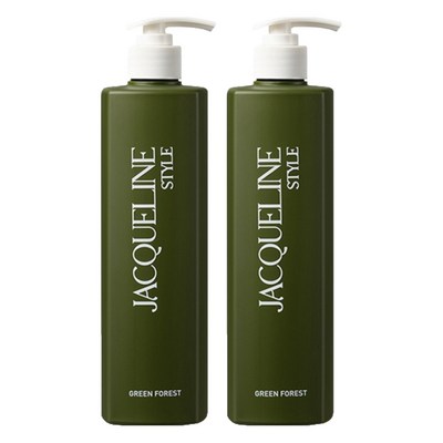 재클린 스타일 살롱 드 프로 샴푸 그린포레스트 500ml (2개)_이미지
