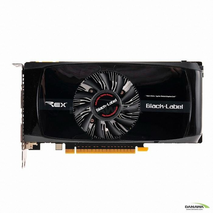 Rextech 블랙라벨 지포스 GTS450 D5 1GB