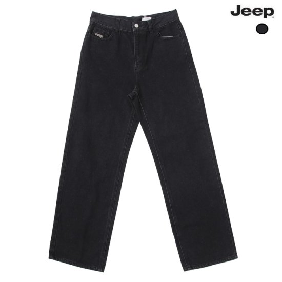  JEEP 여성 와이드 데님 팬츠 JO3DPF536