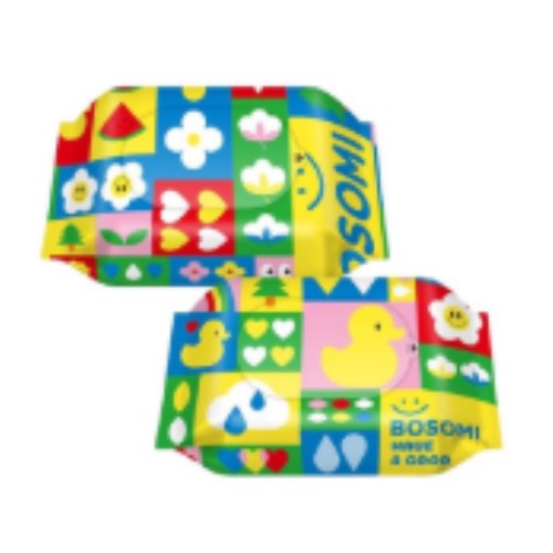 보솜이 펀앤플레이 물티슈 리필형 20매 (10팩)_이미지