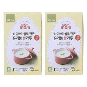 삼진푸드 올가맘 하이아미쌀 유기농 쌀가루 (2개)_이미지