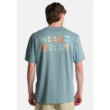 빌라봉 SEGMENT Sports T-shirt washed blue 7485411