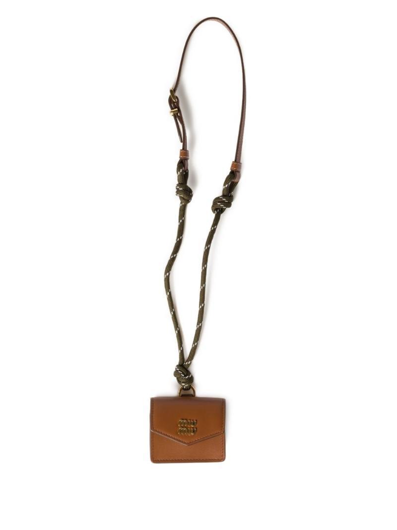 미우미우 LEATHER AND ROPE TRICK 5TL515ACRTF04D2 1JP3 T