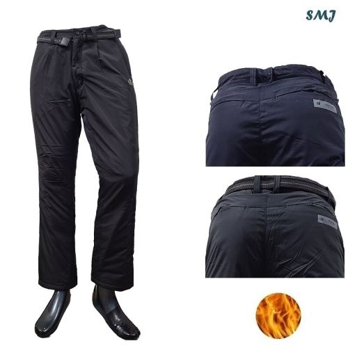 SMJ301K.981 따뜻한 겨울 솜바지 중년 남성 일반핏 패딩바지