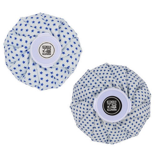 J2M 무명정품 쿨 아이스 블루스타 휴대용 얼음 냉찜질 주머니