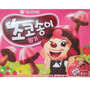 오리온 초코송이 딸기 144g_이미지