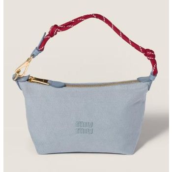 미우미우 아스트랄 블루 아마란스 토트백 153400618