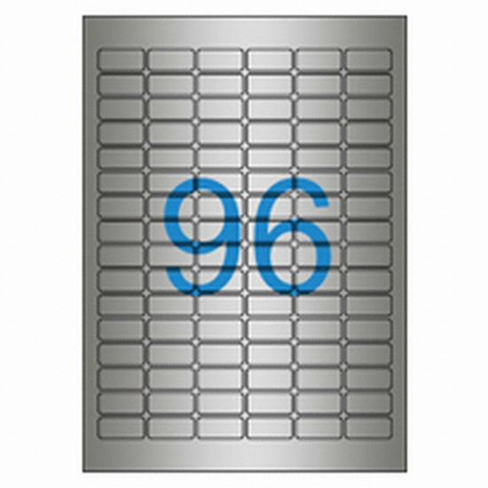 은색방수 라벨 AL096SP